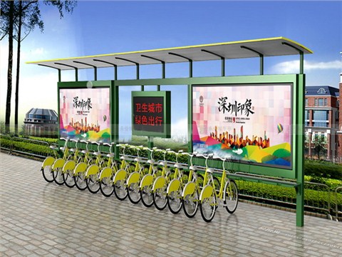 公共自行车棚 M-01