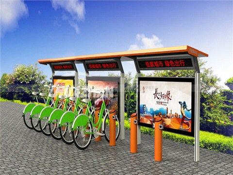 公共自行车棚 M-04