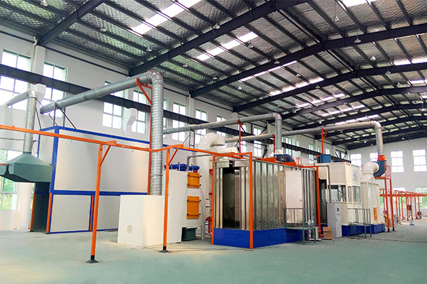 永业喷涂流水线