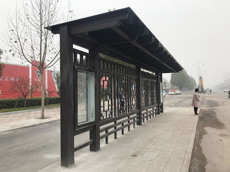山西省祁县公交候车亭建设工程二期1