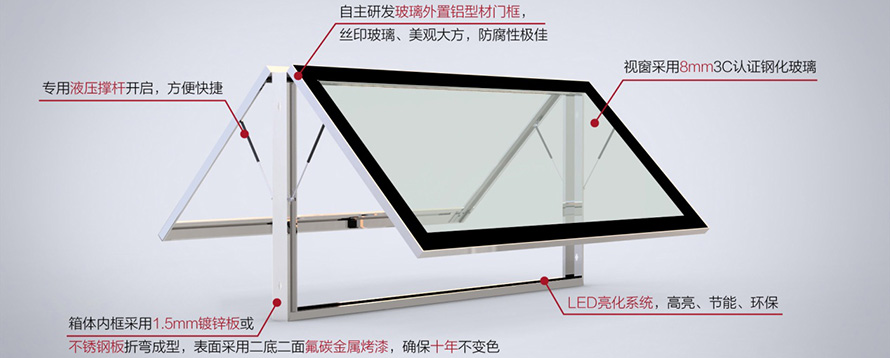 不锈钢系列候车亭 1215